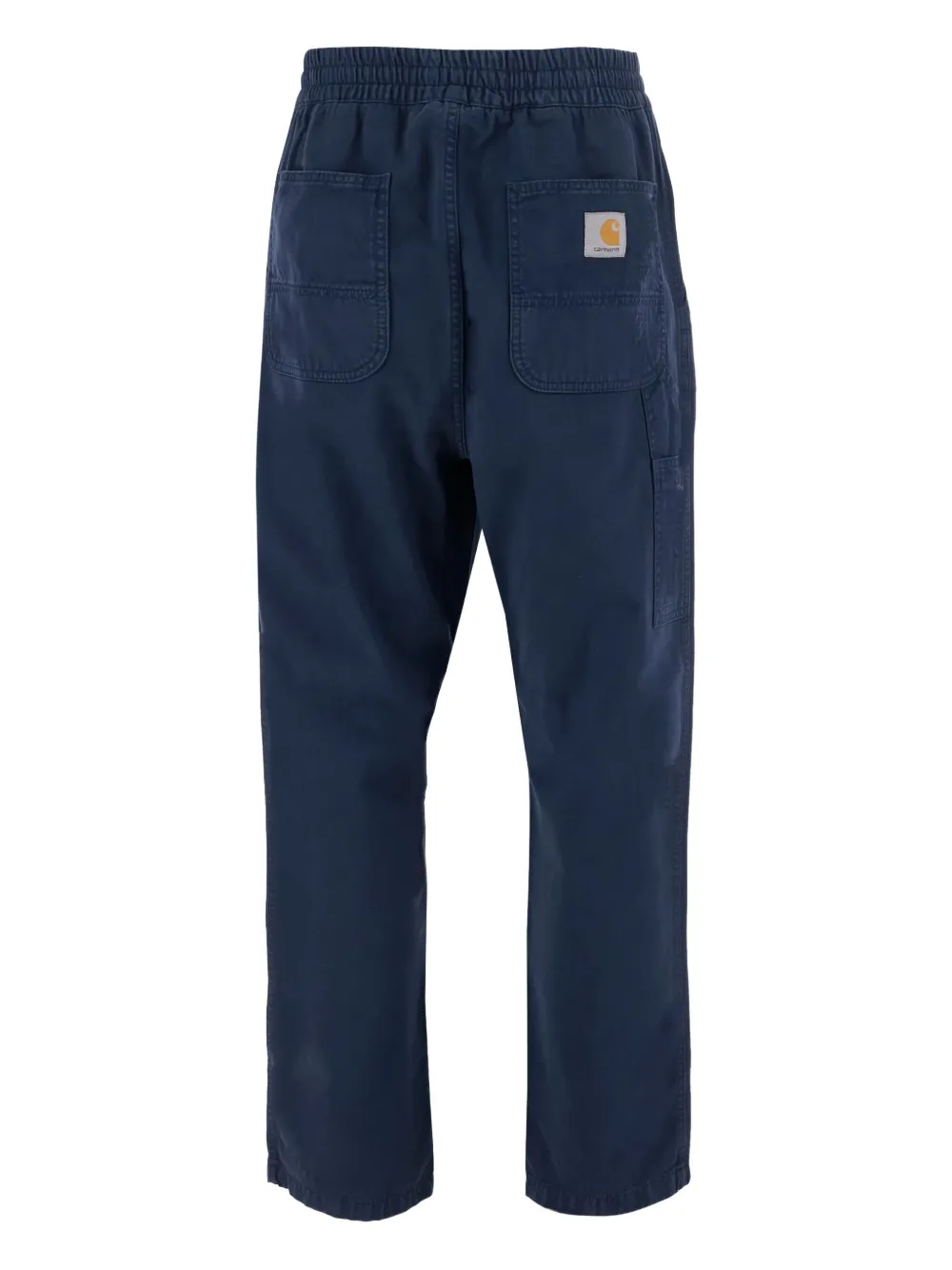 Carhartt WIP logo-patch trousers - Blauw