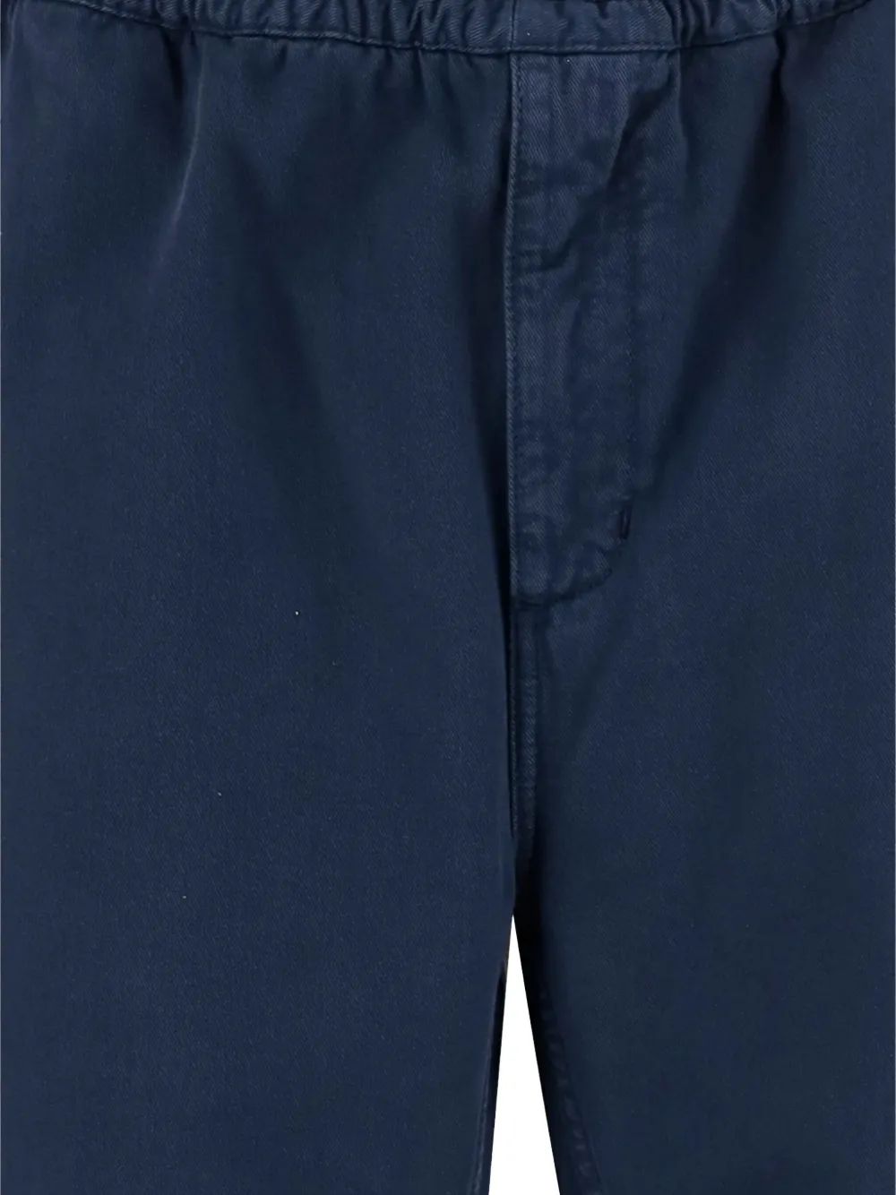 Carhartt Logo-patch Trousers In Blue