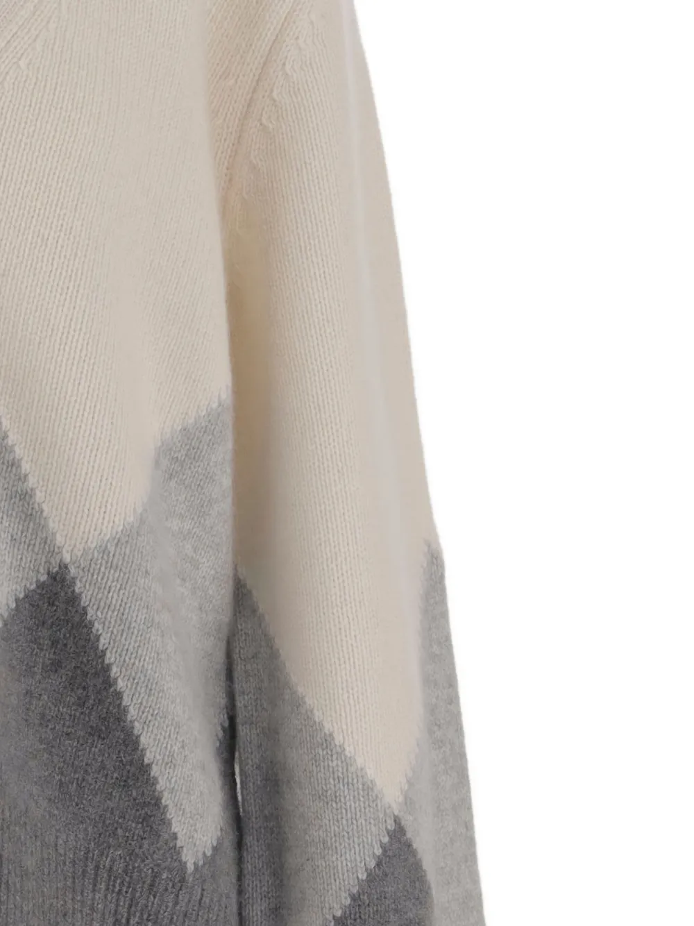 Arch4 Cashmere Cardigan With Shades In White