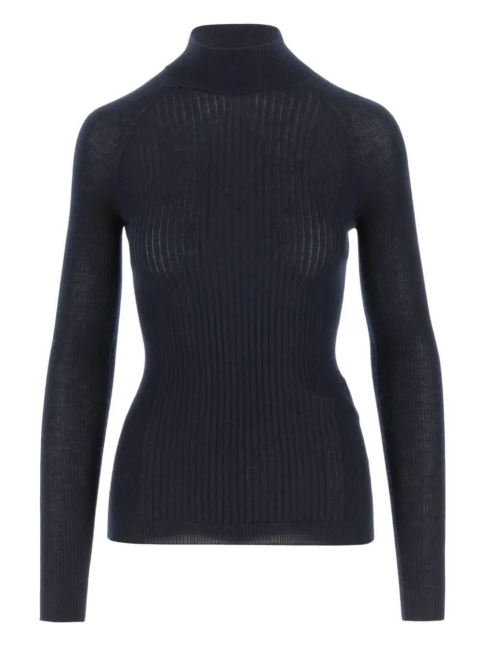 SA SU PHI ribbed high-neck sweater - ブラック SA SU PHI ribbed high-neck sweater - ブラック