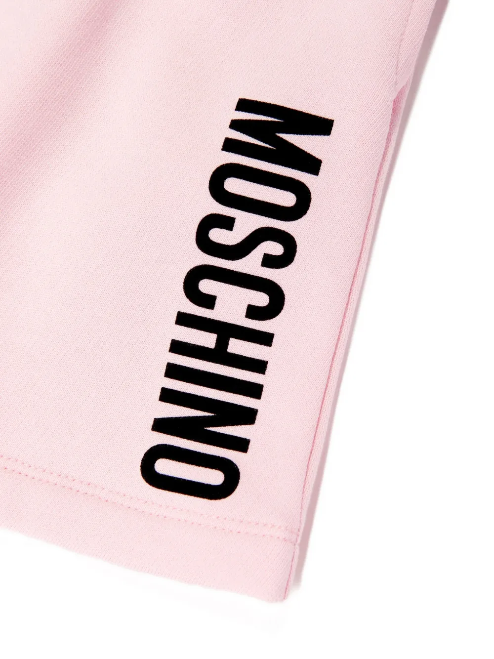 Moschino Kids Rok met elastische taille en logodetail Roze