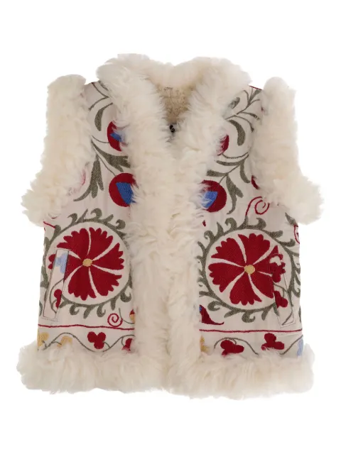 ZAZI VINTAGE embroidered-pattern vest