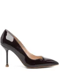 LIU JO 95mm patent leather pumps - Red