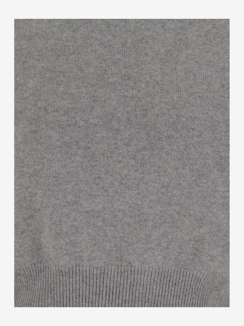 SA SU PHI Kasjmier trui met ronde hals Grijs