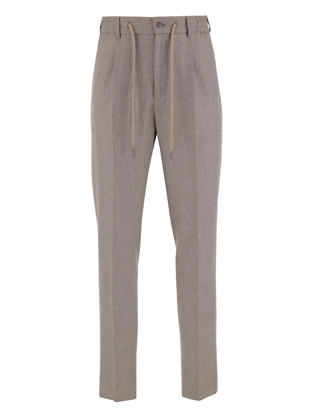 Tagliatore drawstring trousers - ニュートラル Tagliatore drawstring trousers - ニュートラル