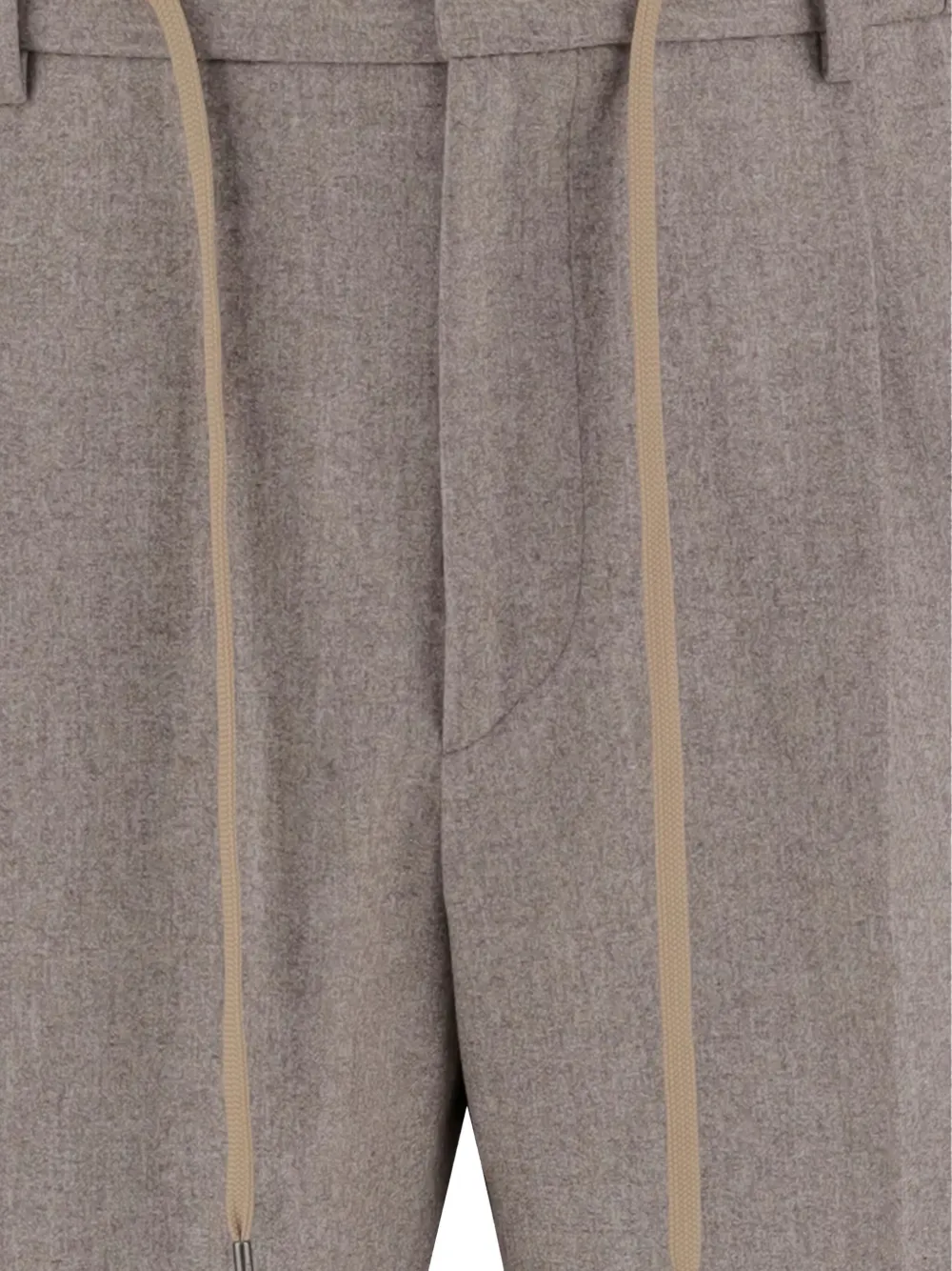 Tagliatore Broek met trekkoord Beige