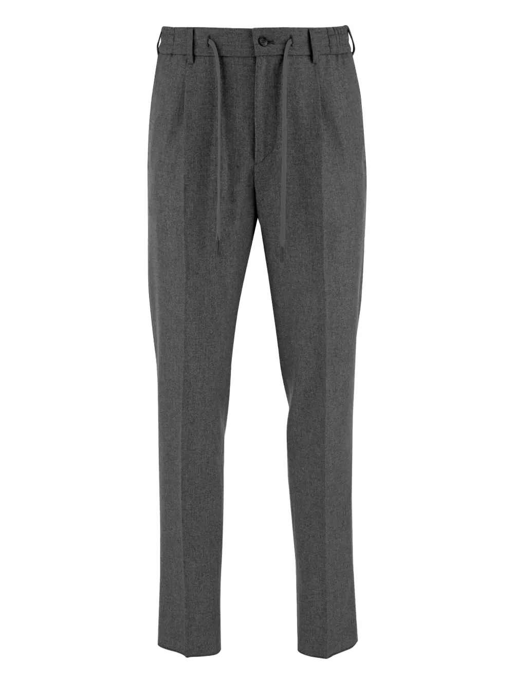Tagliatore drawstring trousers - グレー Tagliatore drawstring trousers - グレー