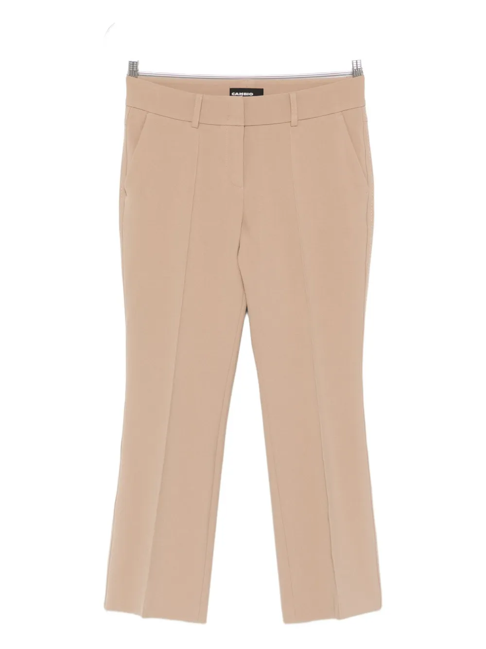 Cambio Farah centre-seam trousers - Toni neutri