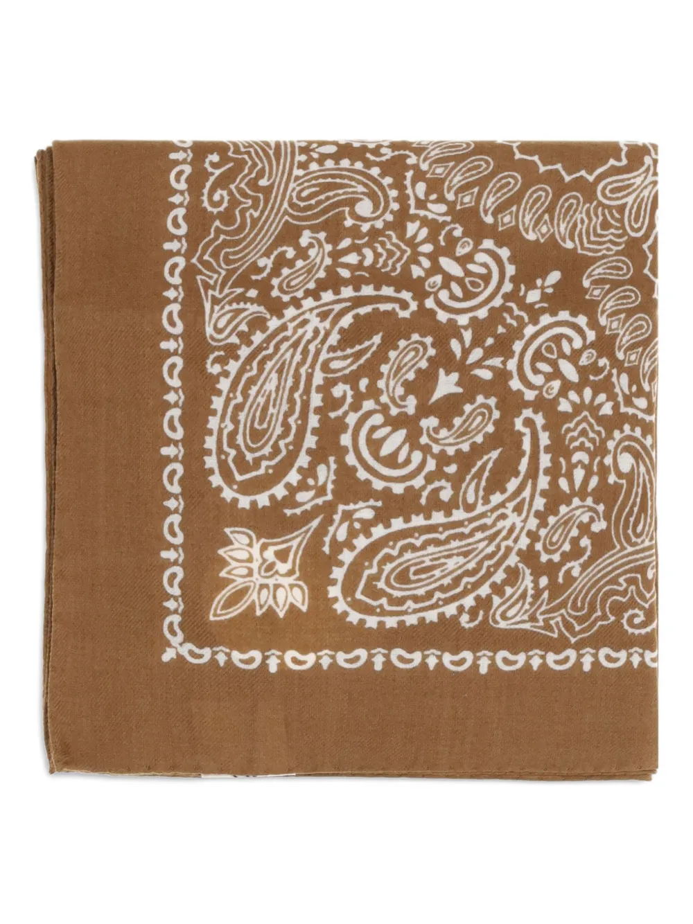 Destin Judy bandana sjaal met paisley-print - Bruin