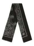 Destin Judy paisley bandana scarf - Black
