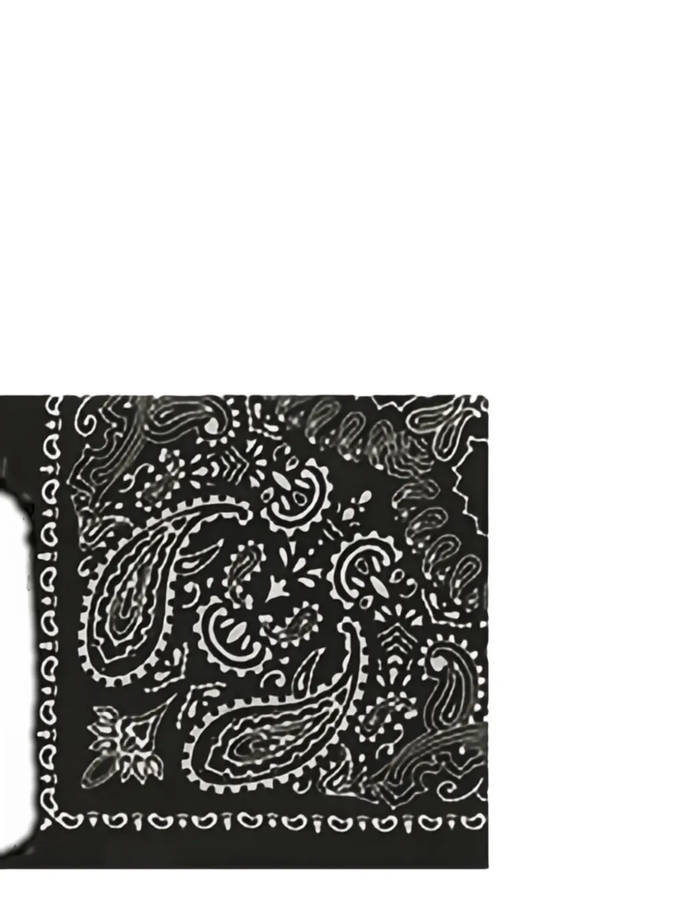 Destin Judy Paisley Bandana Scarf In Black