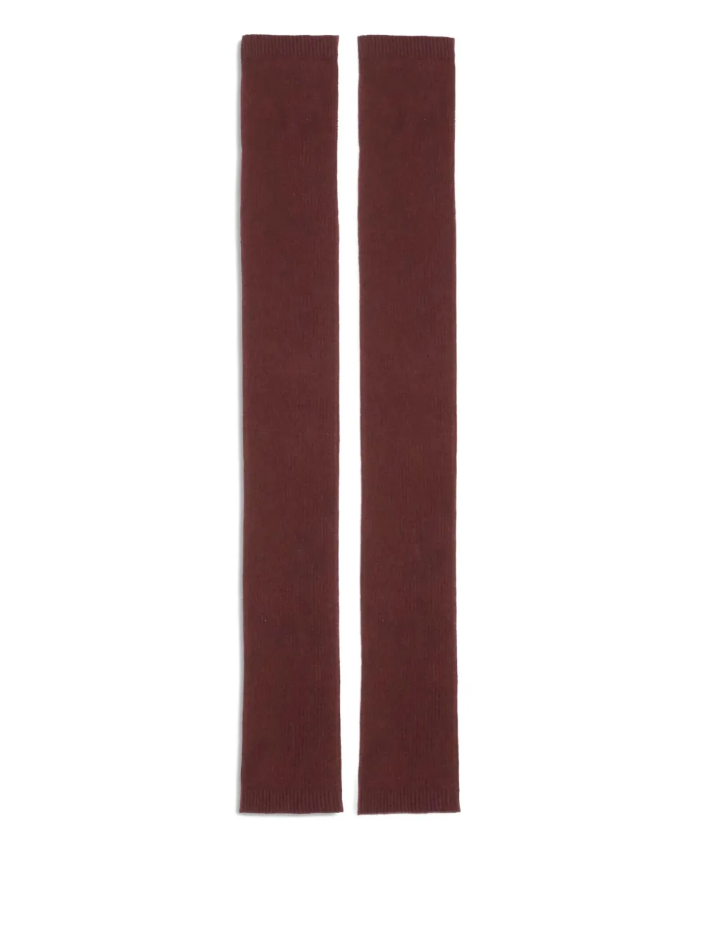 Sa Su Phi Cashmere Silk Gloves In Brown