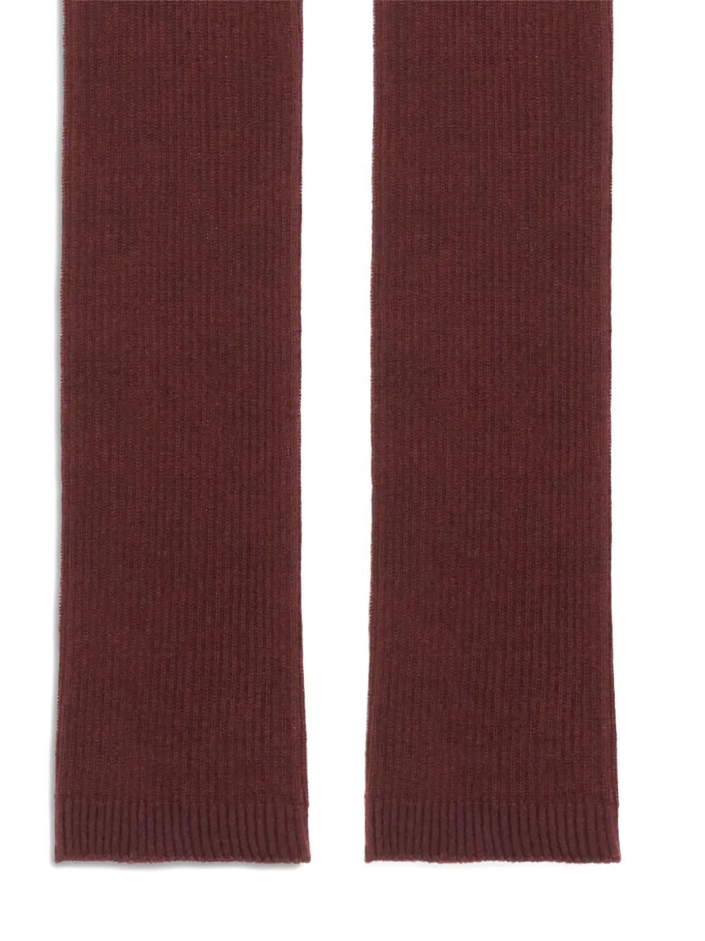 Sa Su Phi Silk And Cashmere Gloves In Burgundy