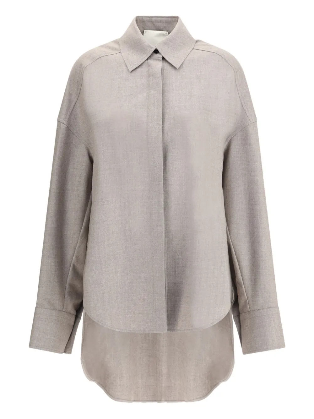 Di Stavnitser curved-hem shirt | Grey | Image 1