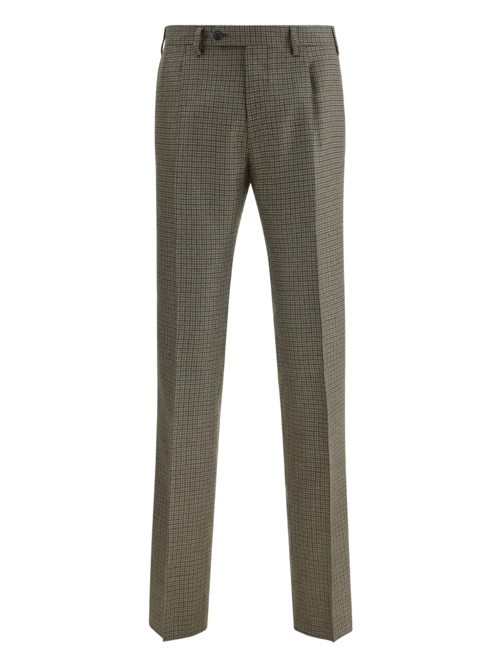 Germano 1952 wool tailored trousers | Green | Image 1