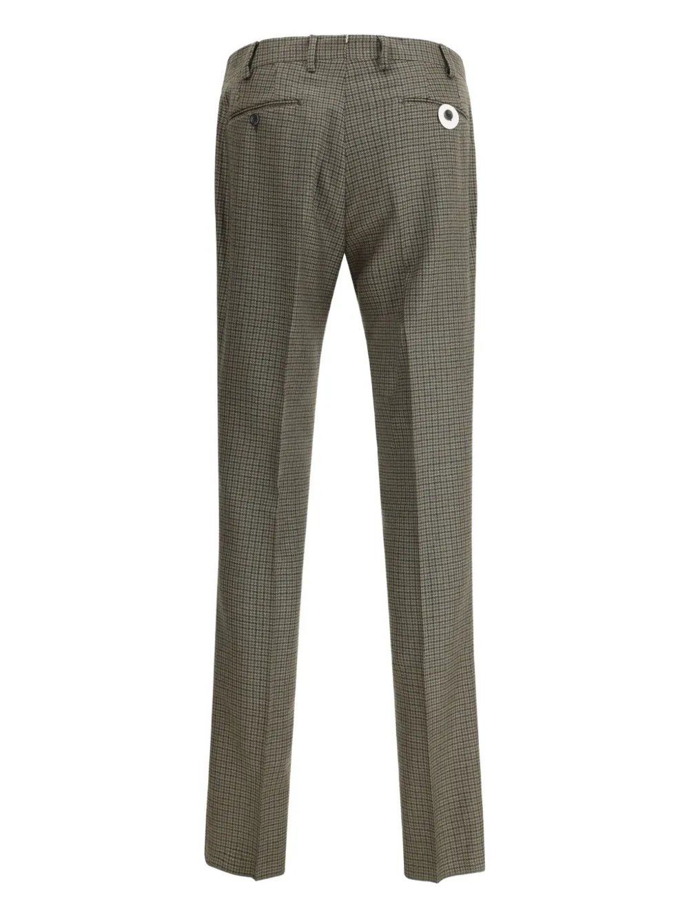 Germano 1952 Wool Tailored Trousers In Green