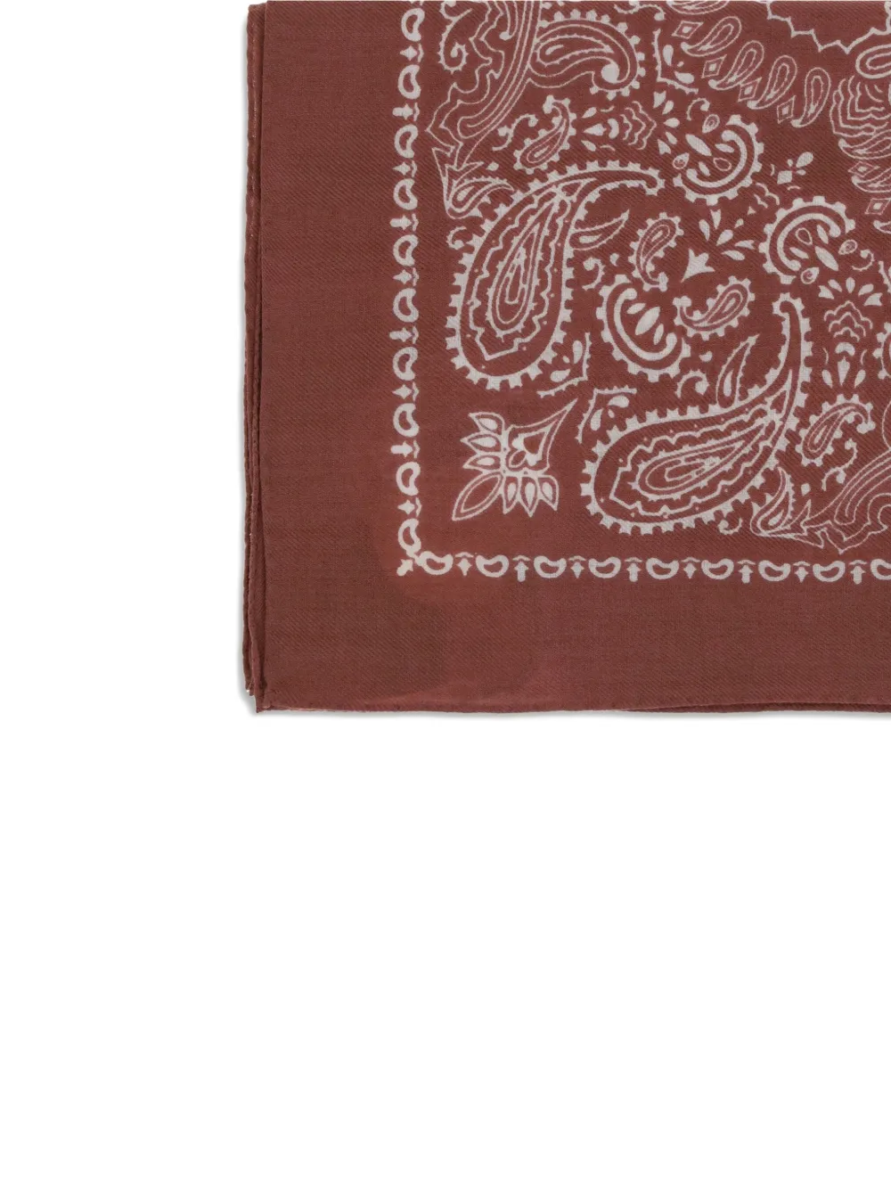 Destin Judy paisley bandana scarf - Bruin