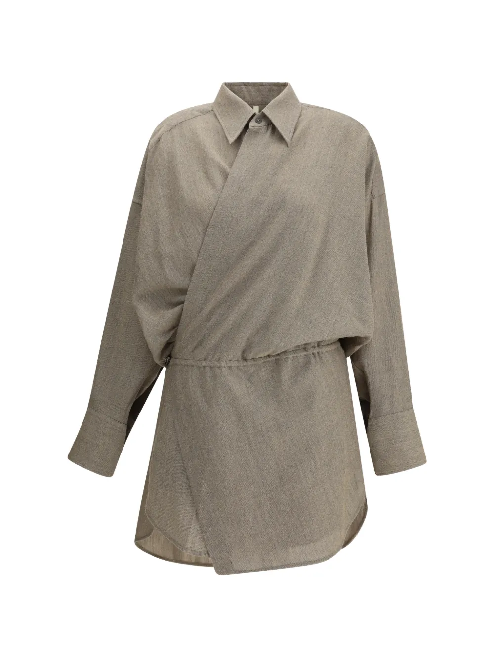 Petar Petrov Chemisier corto a portafoglio - Grigio