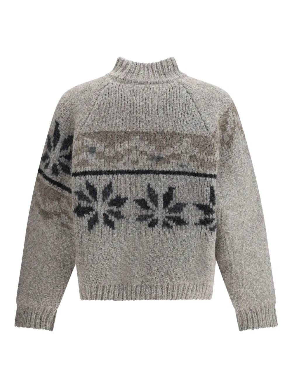 Magliano Norwegian Drunk mock-neck sweater - Grijs