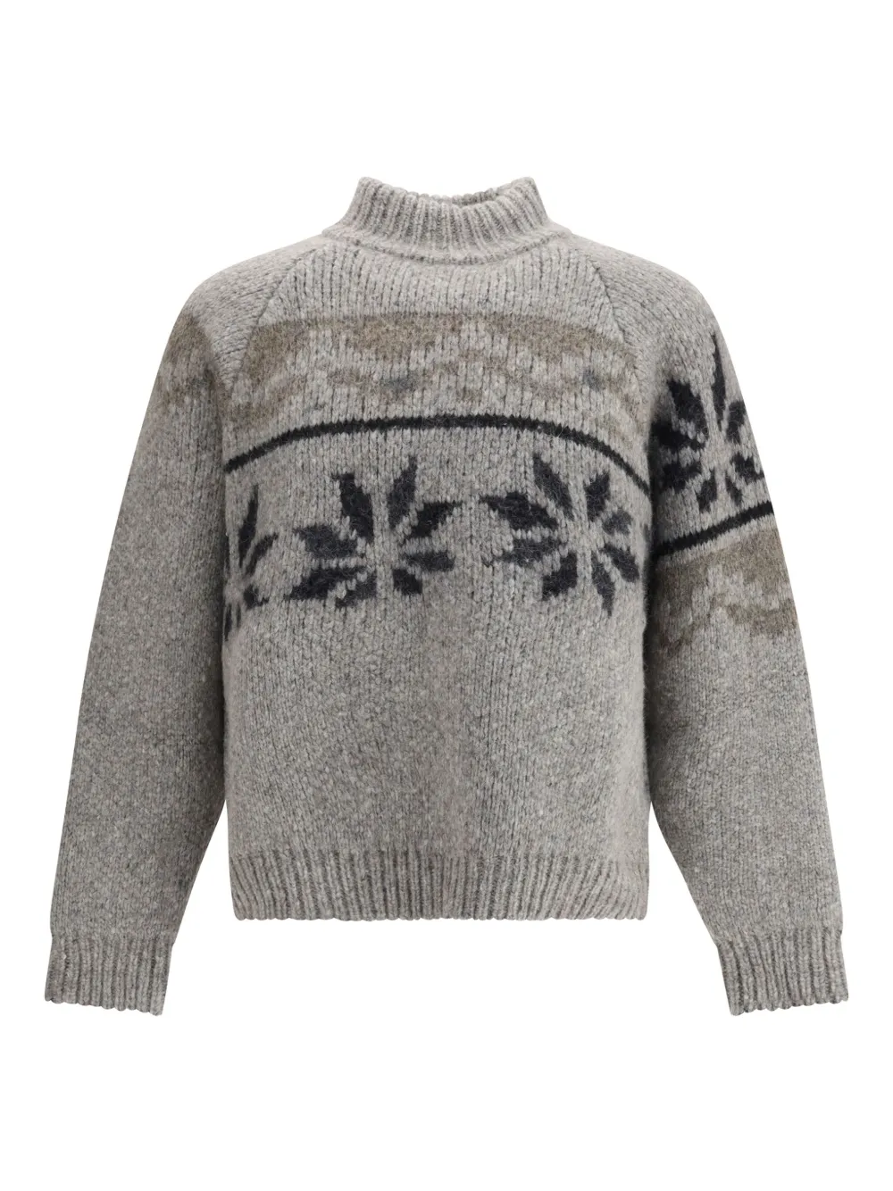 Magliano Norwegian Drunk mock-neck sweater - グレー Magliano Norwegian Drunk mock-neck sweater - グレー