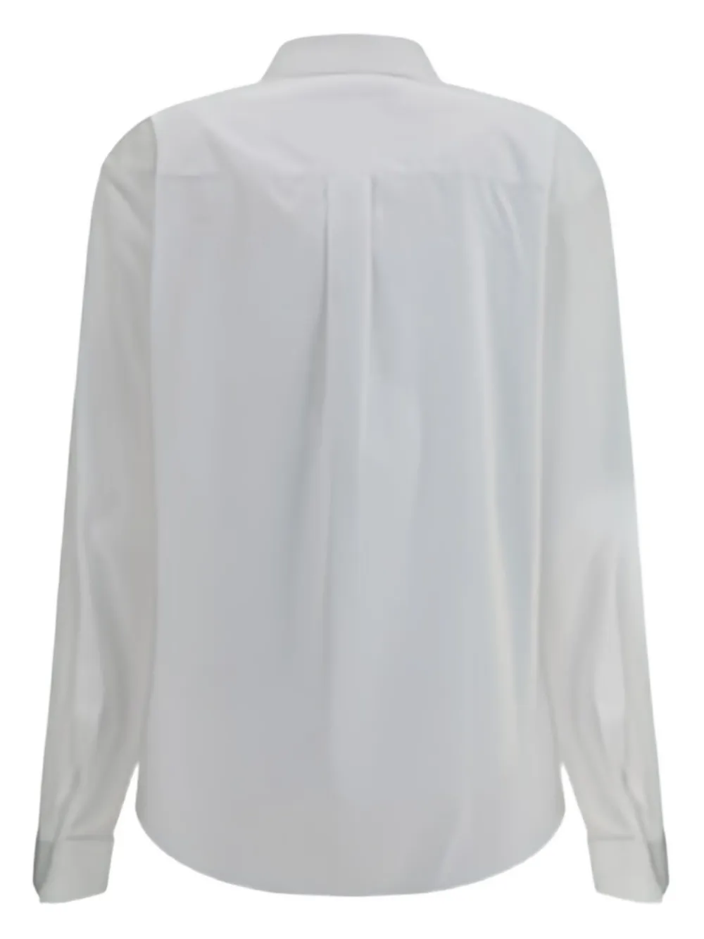 ALAINPAUL Katoenen button-up blouse - Wit