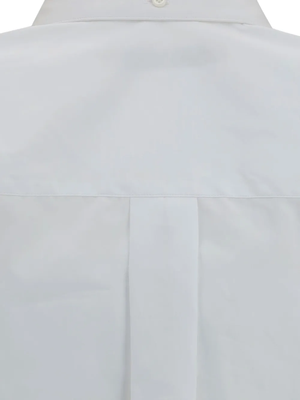 Alainpaul Button-up Cotton Shirt In White