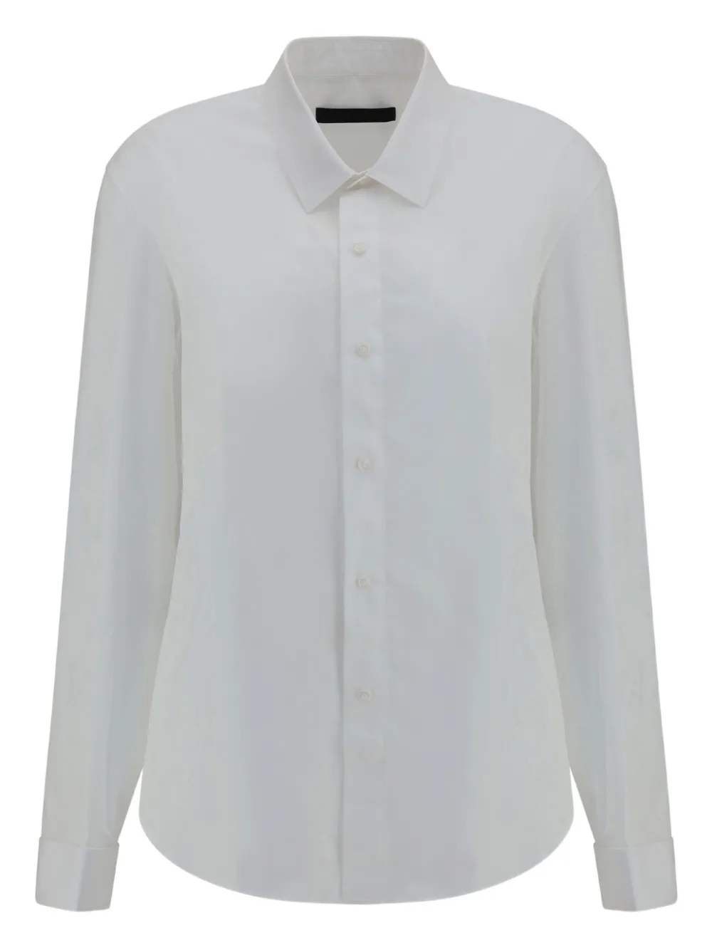 ALAINPAUL button-up cotton shirt | White | Image 1