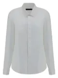 ALAINPAUL button-up cotton shirt - White