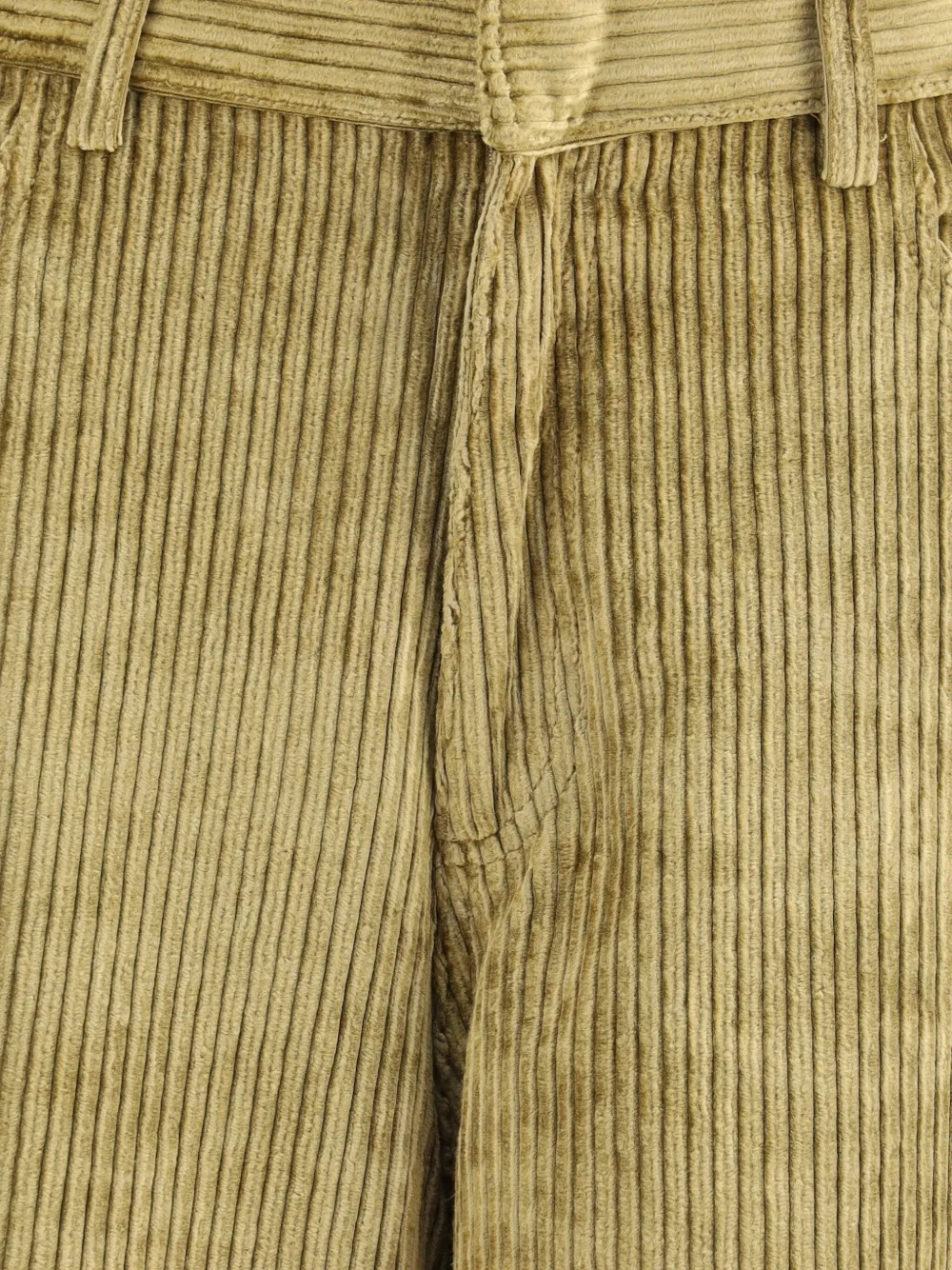 Petar Petrov Ribfluwelen broek Geel