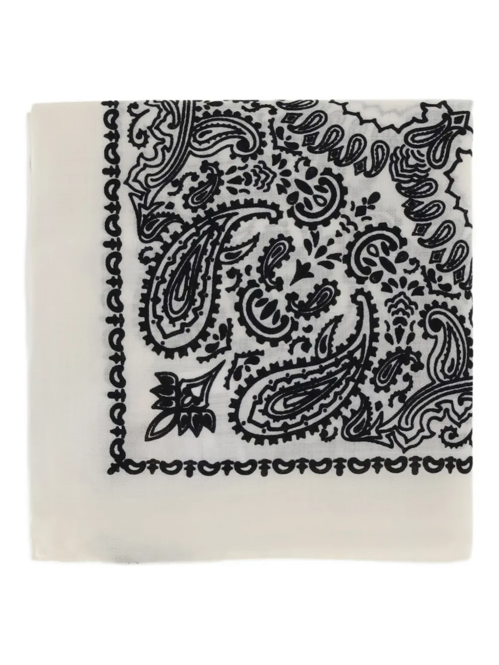 Destin Judy bandana met paisley-print - Beige