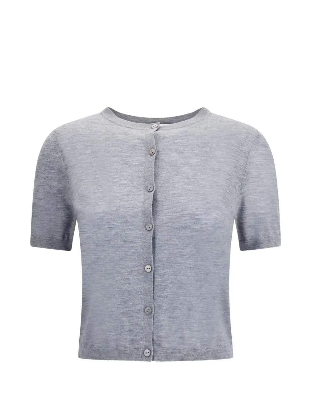 Lisa Yang Cardigan con bottoni - Grigio