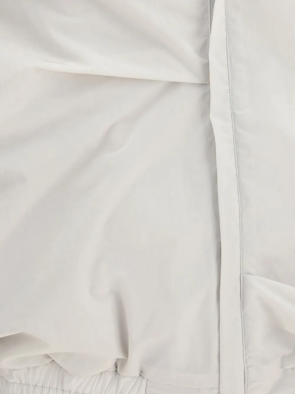  Alainpaul High-neck Panelled Jacket - White 