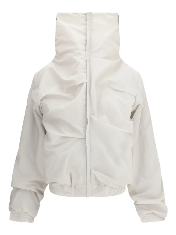 ALAINPAUL ハイネック ジャケット | ホワイト | FARFETCH JP