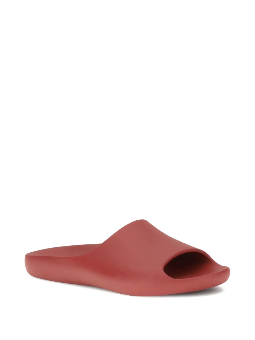 The Row Ama open-toe slides Red