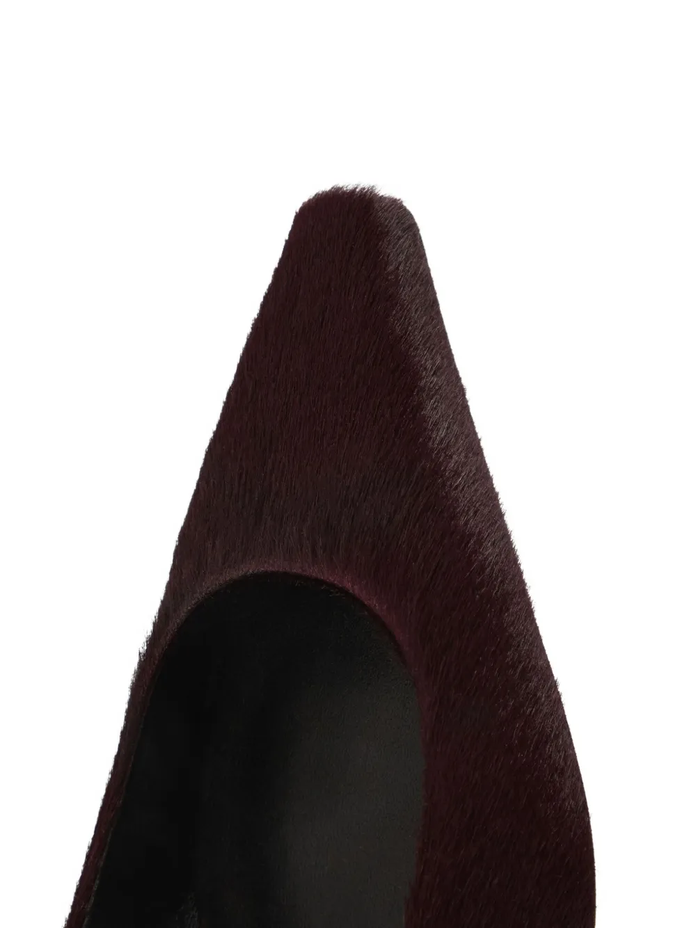 Loulou De Saison Leone Pointed-toe Ballet Flats In Brown