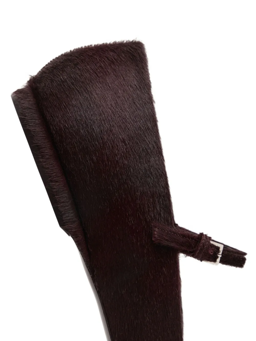 Loulou De Saison Leone Pointed-toe Ballet Flats In Brown