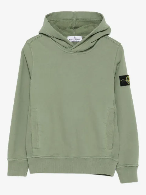 Stone Island Junior kangaroo-pocket hoodie