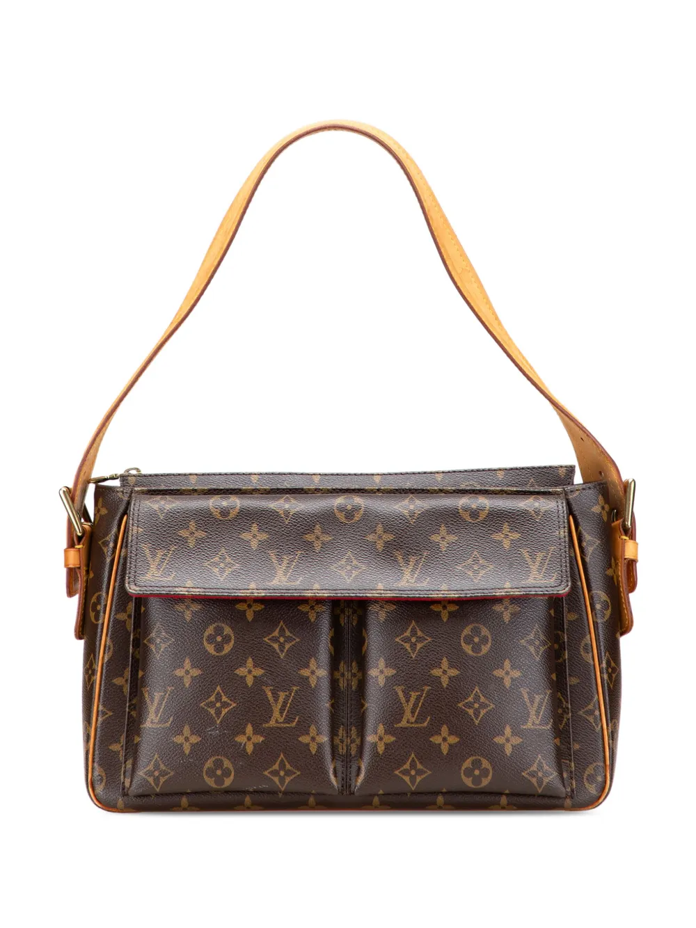 Louis Vuitton Pre-Owned 2005 Monogram Viva Cite GM shoulder bag - ブラウン Louis Vuitton Pre-Owned 2005 Monogram Viva Cite GM shoulder bag - ブラウン