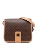 Celine Pre-Owned 2014 Macadam Coated Canvas crossbody bag - Brown