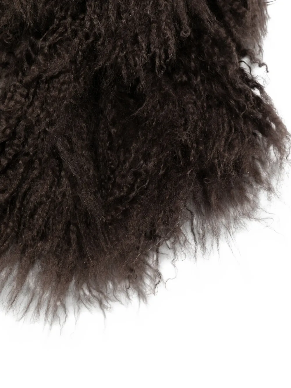 Yves Salomon shearling-fur scarf - Bruin