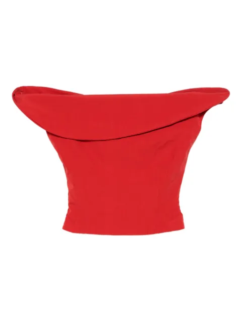 Magda Butrym off-shoulder asymmetric top