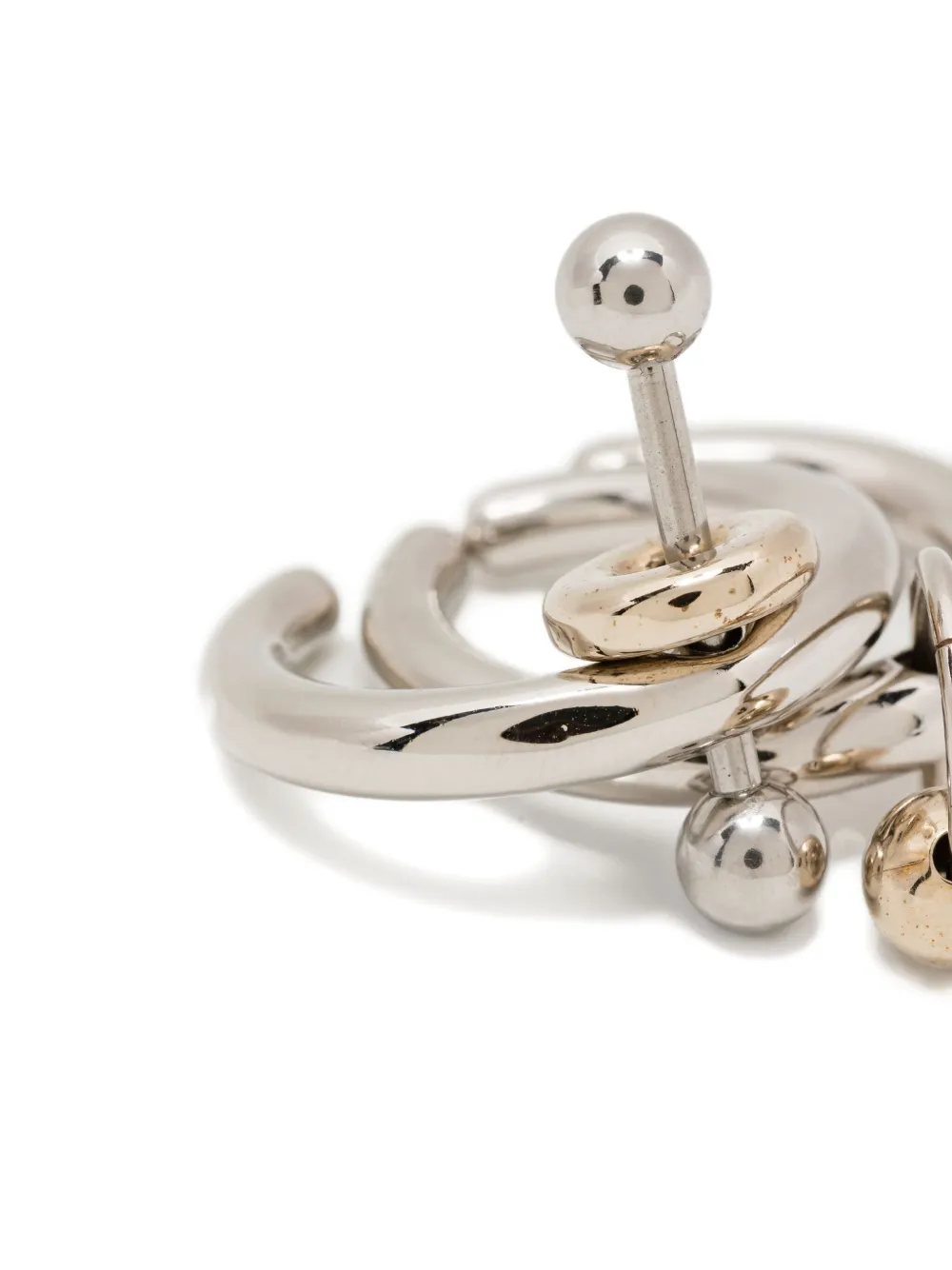 Justine Clenquet Faith Rings In Gray