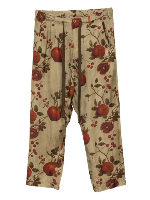 Uma Wang pantalones con estampado