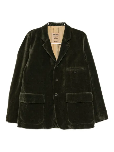 Uma Wang velvet blazer