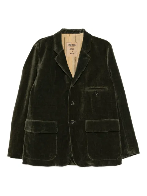 Uma Wang velvet blazer