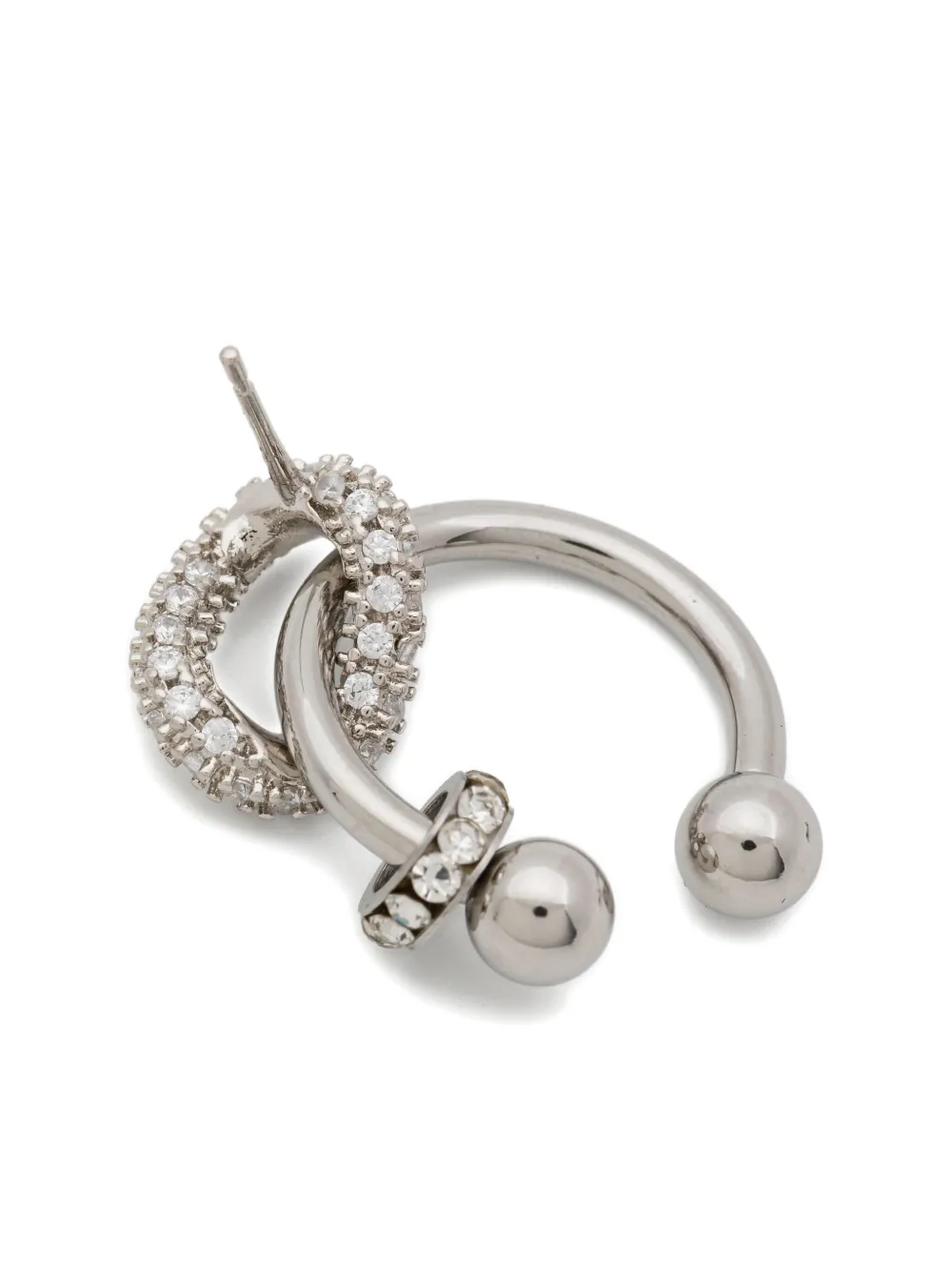 Justine Clenquet Phoebe Earrings In Metallic