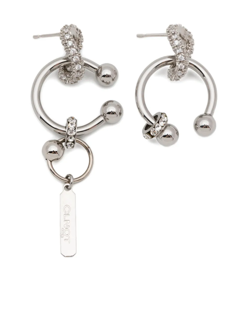 Justine Clenquet Phoebe Earrings In Metallic