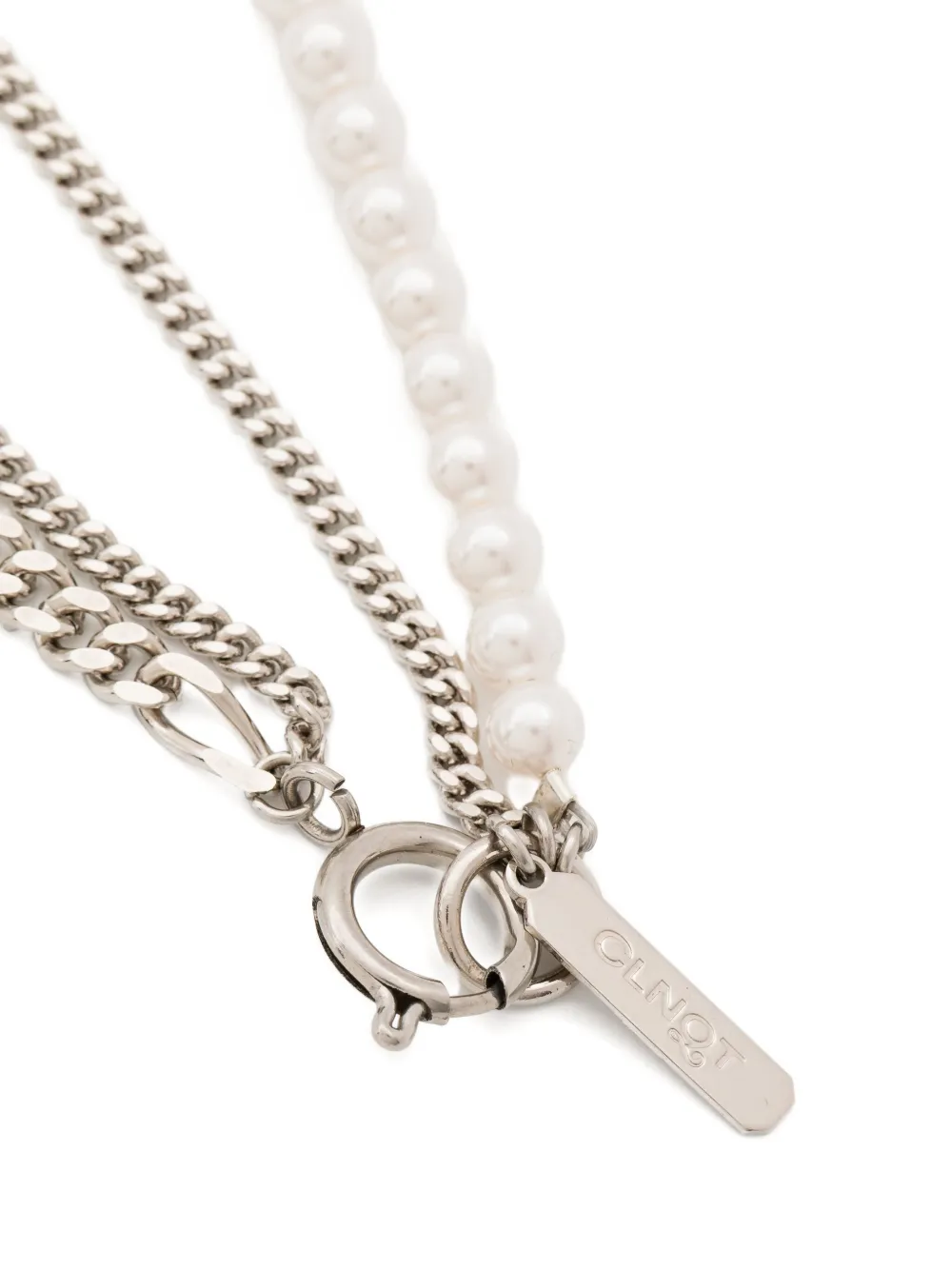 Justine Clenquet Willy Necklace In White