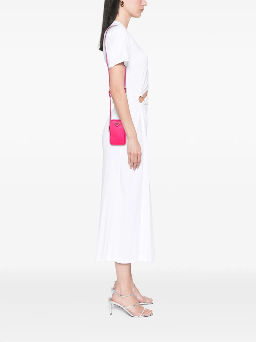 Prada Pre-Owned 2000-2013 Tessuto Double Zip Phone Case crossbody bag | Pre-Owned | Image 2
