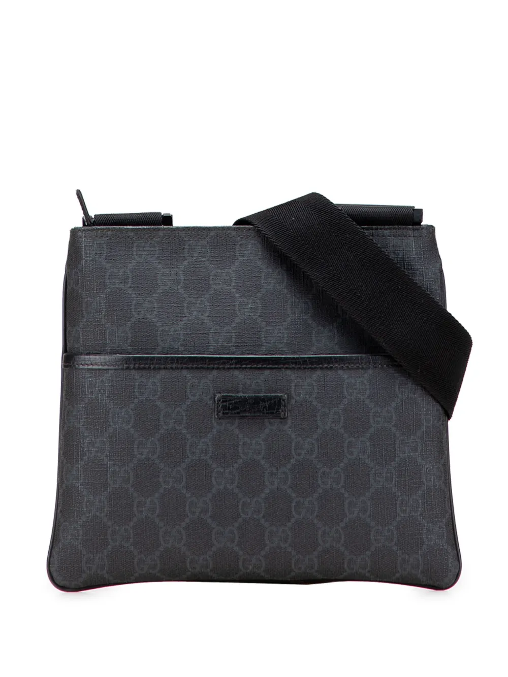 Gucci Pre-Owned 2000-2015 GGスプリーム ショルダーバッグ - ブラック Gucci Pre-Owned 2000-2015 GGスプリーム ショルダーバッグ - ブラック